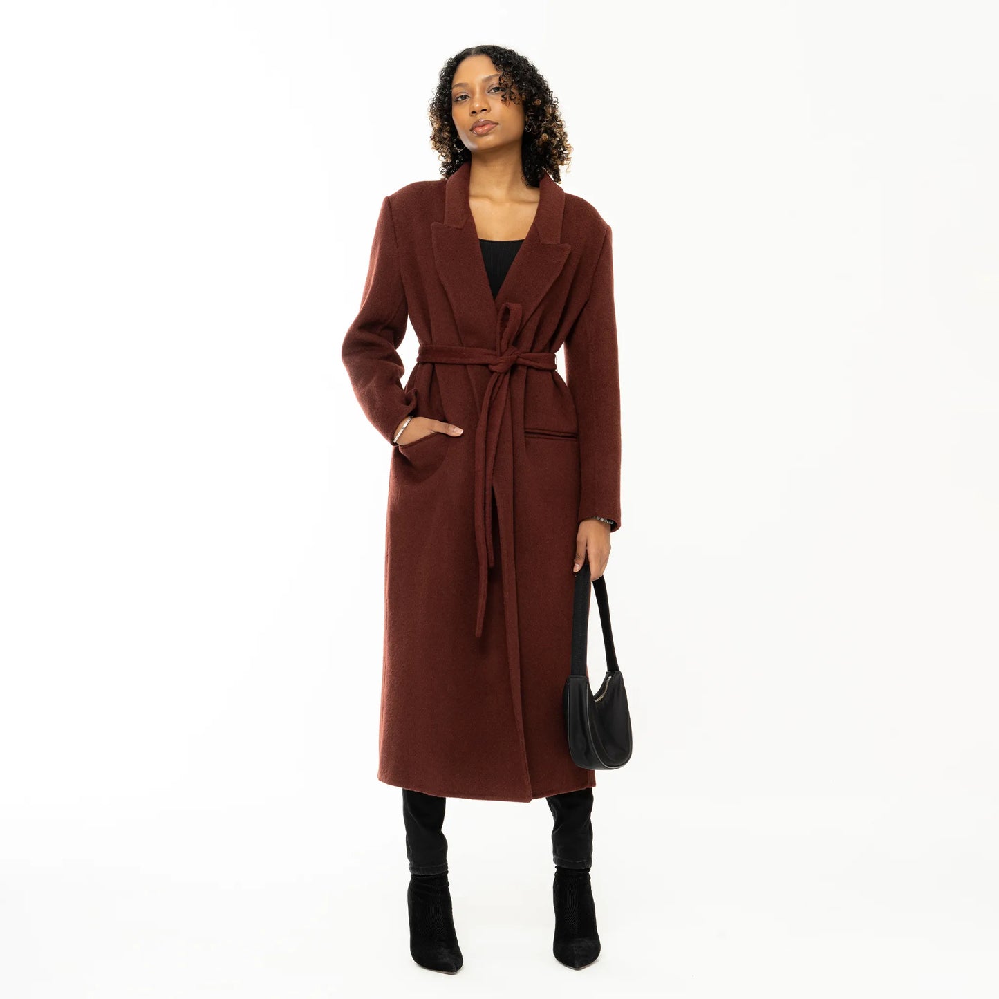Auburn Wool Coat