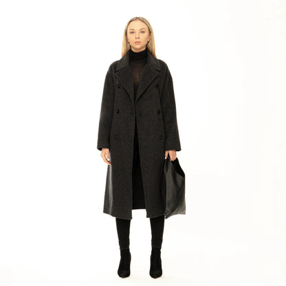Fumé Wool & Alpaca Coat