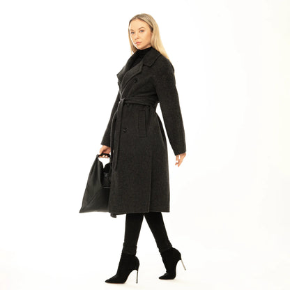 Fumé Wool & Alpaca Coat