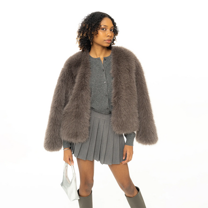 Mist Faux Fur Coat